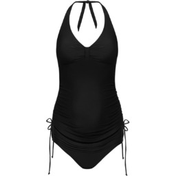 Damski strój kąpielowy jednoczęściowy ciążowy czarny Bellybutton Maternity,