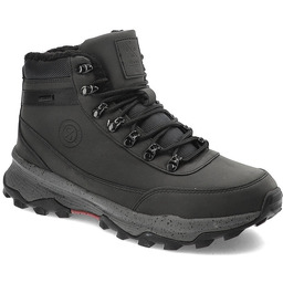 Cross Jeans Czarne Trekkingi Ocieplane Buty Męskie