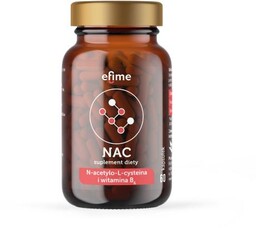 EkaMedica Efime NAC N-acetylo-L-cysteina i witamina B6, 60kaps.