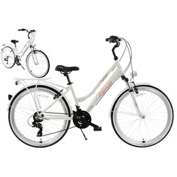 Rower 26" Kands Aurelia rama 15" biały R24
