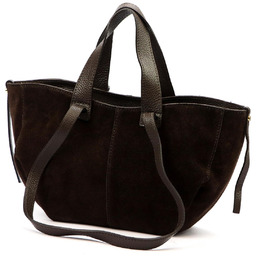 Vera Pelle damska shopperbag skórzana zamszowa torebka