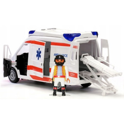 Auto Pogotowie Karetka Ambulans 25 Cm Napęd Światło