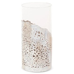 EUROFIRANY Wazon Dimon 13 x 27 cm Beżowy