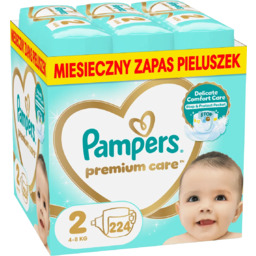 Pampers Premium Care Pieluszki, rozmiar 2, 224 szt.
