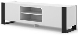 Elior Biała szafka rtv - Lyra 3X