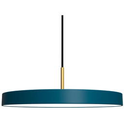 Lampa Wiszące UMAGE, Asteria, ściemnialny, niebieski, salon, metal,