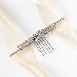 Kokonet, Elegancki Grzebyk Z Cyrkoniami Ślubny Przyjęcie Studniówka