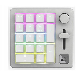 Klawiatura Glorious Pc Gmmk Numpad Szaro-biały