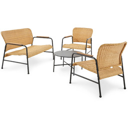 Zestaw mebli ogrodowych Corato - Beżowy