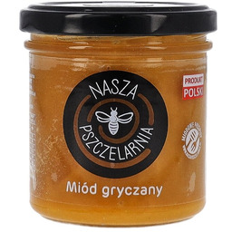 Miód gryczany Nasza Pszczelarnia 190g