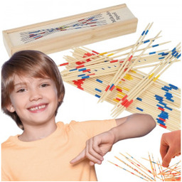 Drewniane Bierki Mikado w Pudełku 41 el