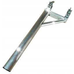Rozszerzenie dostawka ramię do kratownicy srebrne 45-52 mm