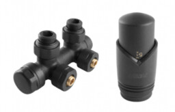 FERRO ZAWÓR ZTD30AT Dekoracyjny zestaw termostatyczny zespolony, kątowy