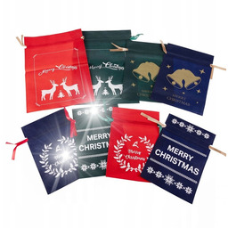 WORKI NA PREZENTY POD CHOINKĘ TRZY ROZMIARY WORKÓW