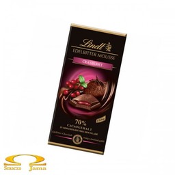 Czekolada Lindt Edelbitter Mousse Cranberry 150g