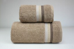 Greno Ręcznik Ombre 70x140 beżowy 450g/m2 Frotex