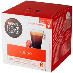 Kapsułki Nescafé Dolce Gusto Lungo 30 sztuk