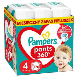 Pampers Pants 4 9-15kg, 176 sztuk.