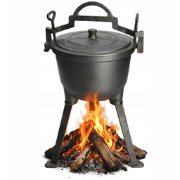 Kociołek żeliwny Garnek myśliwski węgierski 7L do ogniska