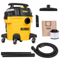Dewalt Odkurzacz Przemysłowy Sucho Mokro 20L 1050W Dmuchawa