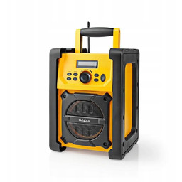 Nedis Radio Budowlane Bt Fm IPX5 RDFM3100YW