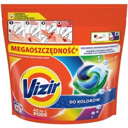VIZIR Kapsułki do prania Kolor 70 szt.