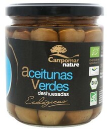 OLIWKI ZIELONE BEZ PESTKI BIO 350G CAMPOMAR NATURE