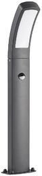 Lindby - Moshe Lampa Ogrodowa w/Sensor Dark Grey