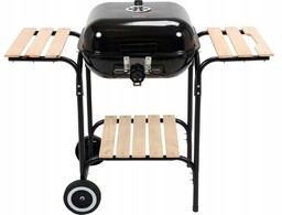 Lund Grill Ogrodowy Z Pokrywą I Półk 40X45cm