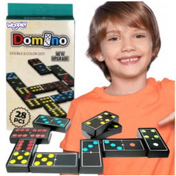Gra Domino Logiczna Rodzinna 28 Klocków