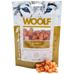 WOOLF rabbit chunkies przysmak 100g