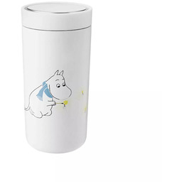 Stelton Kubek podróżny 400 ml (biały) Moomin To