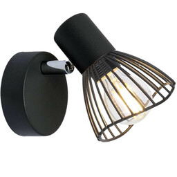 Candellux Regulowana lampa ścienna Fly druciana do sypialni