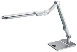 Lampa kreślarska LED 9W biało - srebrna 17556