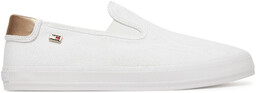 Tenisówki Tommy Hilfiger Vulc Canvas Slip-On Sneaker FW0FW08645