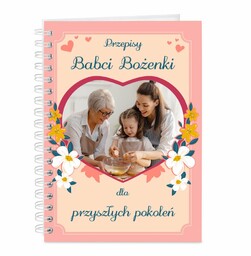 Kołonotatnik przepiśnik kołonotatnik na przepisy z Twoim zdjęciem