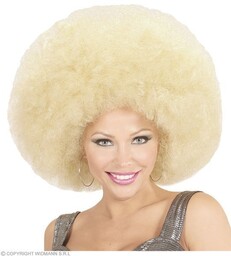 PERUKA AFRO BLOND