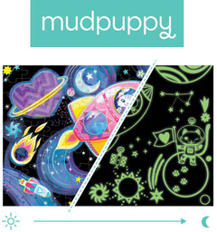 Mudpuppy, Puzzle świecące w ciemności, Kosmiczne marzenia, 100