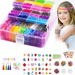 Zestaw Gumki Do Robienia Bransoletek 15000szt XXXL