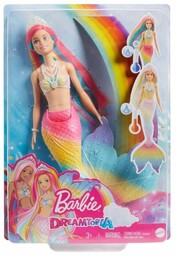 Barbie Dreamtopia Syrenka tęczowa przemiana