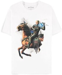 DIFUZED Koszulka The Witcher (rozmiar XL) Biały