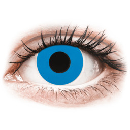CRAZY LENS - Sky Blue - jednodniowe zerówki