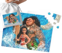 Puzzle - Vaiana Wzory Z Bajek I Gier