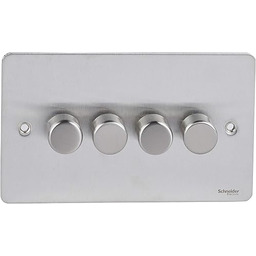 Schneider Electric Ultimate płaska, 4-biegowa, 2-drożna, ściemniacz główny
