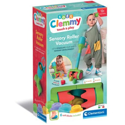 CLEMENTONI Klocki sensoryczne Soft Clemmy Odkurzacz sensoryczny 17975