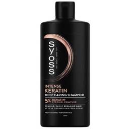 Schwarzkopf Syoss Keratin Szampon wygładzający do włosów łamliwych