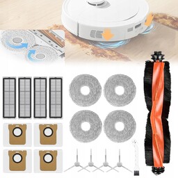 Zestaw Do Xiaomi Robot Vacuum X20+ X10+: Szczotki,