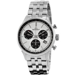 Szwajcarski zegarek męski Bisset BSDF60 chronograf