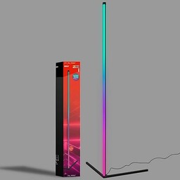 BRILONER Lampa stojąca LED RGBIC z pilotem zdalnego