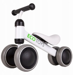 Rowerek Biegowy Treningowy Mini Rower Dla Dzieci Biały